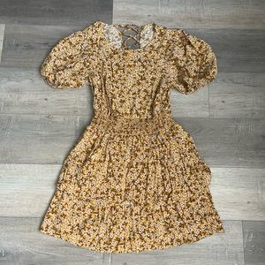 Wild fable open back floral dress